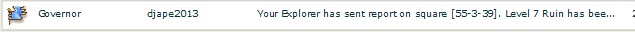 explorers report
